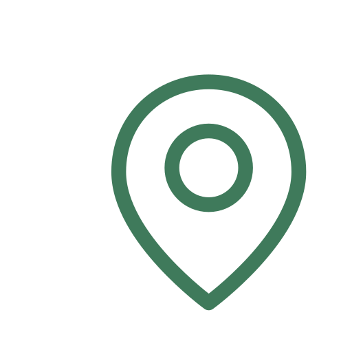 Grünes Standort-Symbol zur Anzeige von Standorten der Schrankerl Mitarbeiterverpflegung.